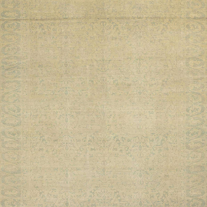 Machine Washable Abstract Yellow Rug, wshabs2764