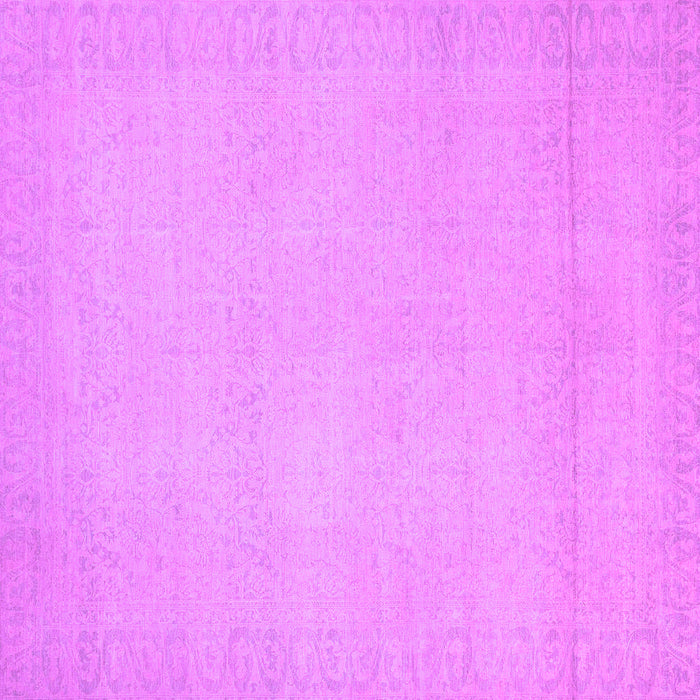 Square Abstract Purple Modern Rug, abs2764pur