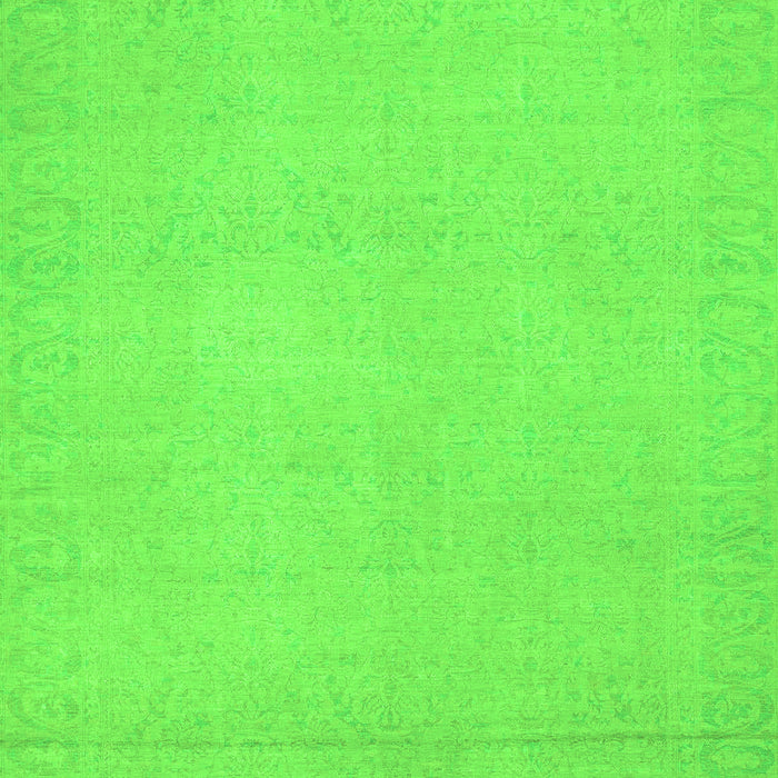 Machine Washable Abstract Green Modern Area Rugs, wshabs2764grn