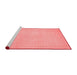 Modern Red Washable Rugs