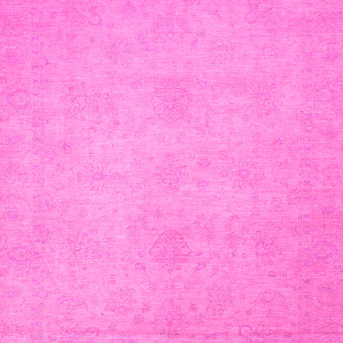 Machine Washable Abstract Pink Modern Rug, wshabs2765pnk