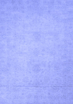 Abstract Blue Modern Rug, abs2765blu