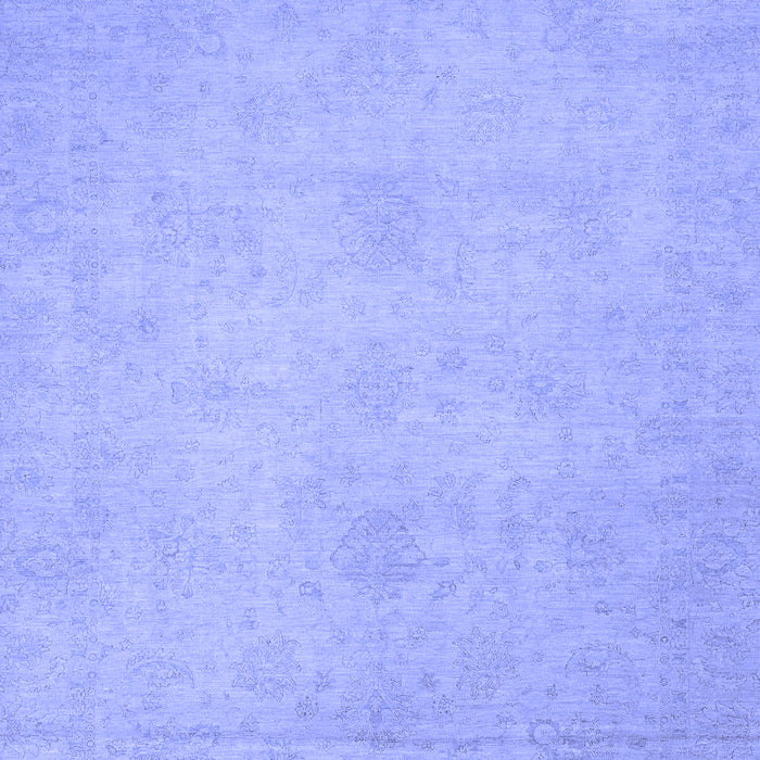 Abstract Blue Modern Rug, abs2765blu