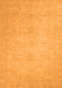 Abstract Orange Modern Rug, abs2765org