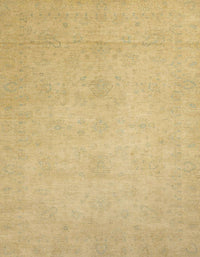 Machine Washable Abstract Gold Rug, wshabs2765