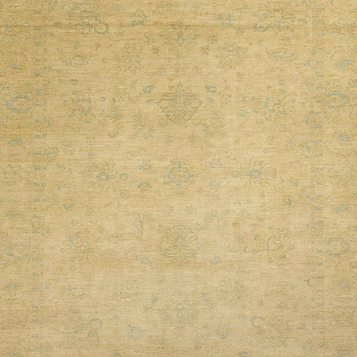 Machine Washable Abstract Gold Rug, wshabs2765