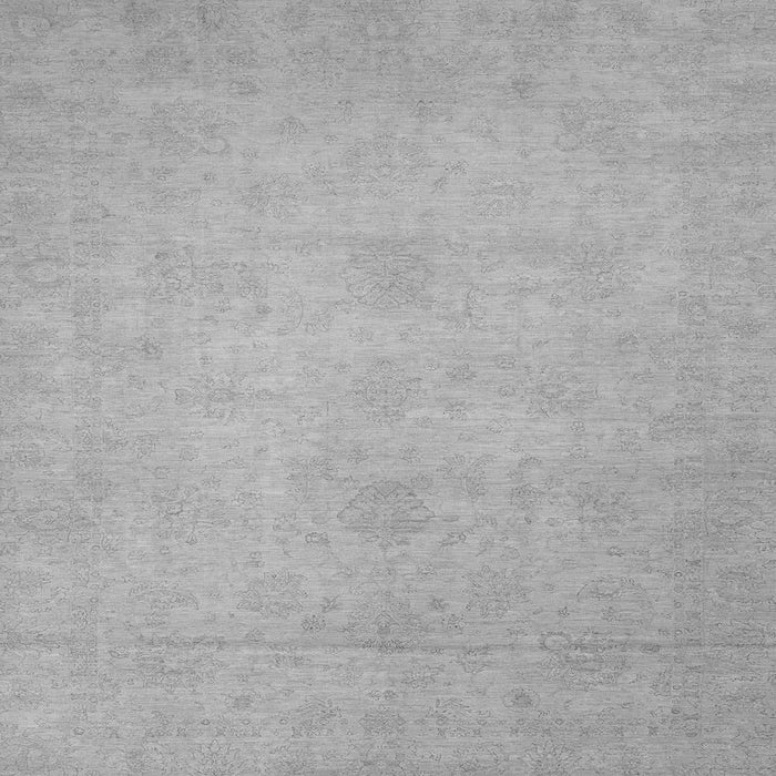 Square Abstract Gray Modern Rug, abs2765gry