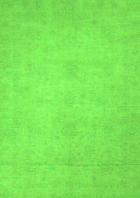 Abstract Green Modern Rug, abs2765grn