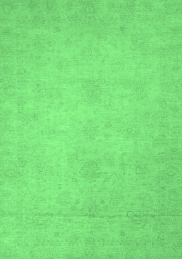 Abstract Emerald Green Modern Rug, abs2765emgrn