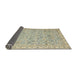 Sideview of Abstract Brown Oriental Rug, abs2766