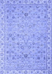 Oriental Blue Traditional Rug, abs2766blu