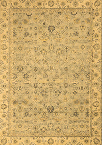 Oriental Brown Traditional Rug, abs2766brn