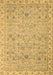 Oriental Brown Traditional Rug, abs2766brn