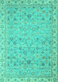 Oriental Turquoise Traditional Rug, abs2766turq