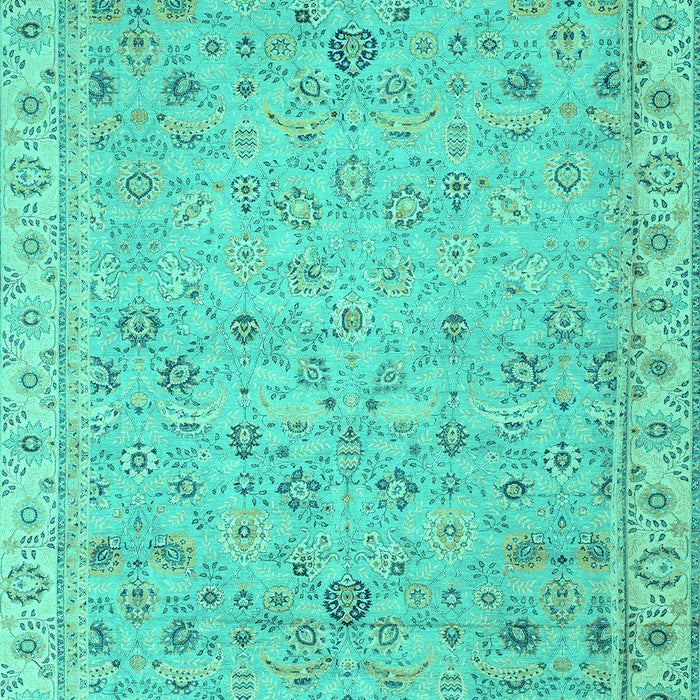 Oriental Turquoise Traditional Rug, abs2766turq