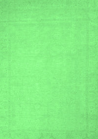 Abstract Emerald Green Modern Rug, abs2767emgrn