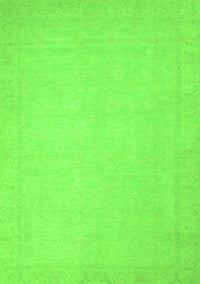 Abstract Green Modern Rug, abs2767grn