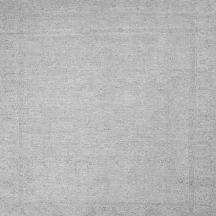 Square Abstract Gray Modern Rug, abs2767gry