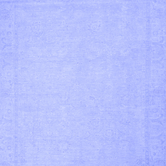 Abstract Blue Modern Rug, abs2767blu