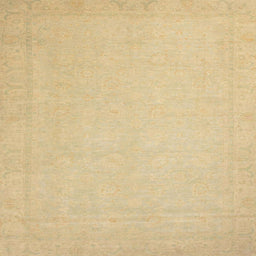 Square Abstract Yellow Modern Rug, abs2767