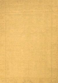 Abstract Brown Modern Rug, abs2767brn