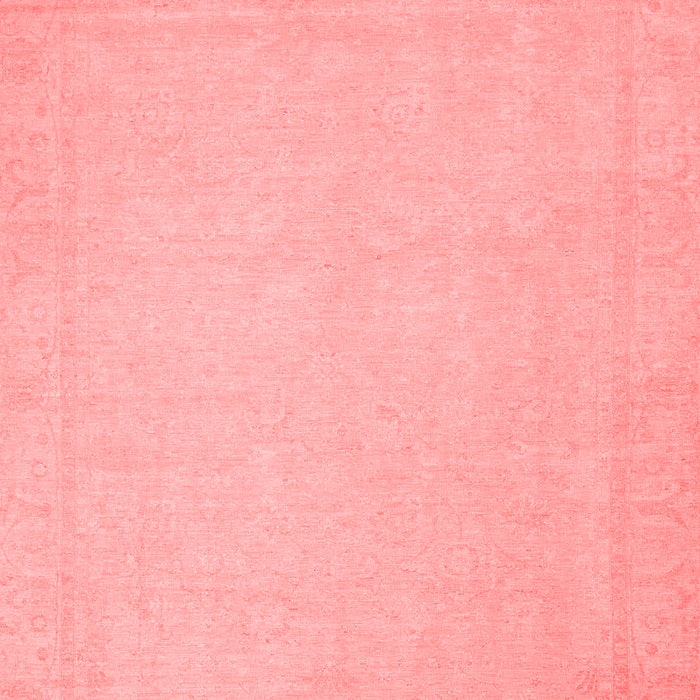 Machine Washable Abstract Red Modern Rug, wshabs2767red