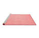 Modern Red Washable Rugs