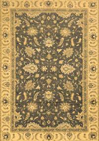 Oriental Brown Traditional Rug, abs2768brn