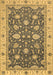 Machine Washable Oriental Brown Traditional Rug, wshabs2768brn