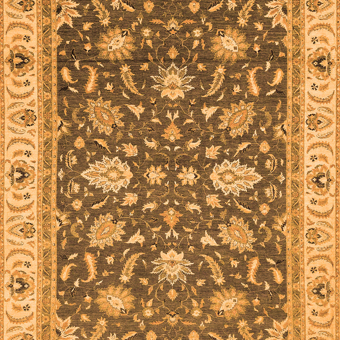 Oriental Orange Traditional Rug, abs2768org