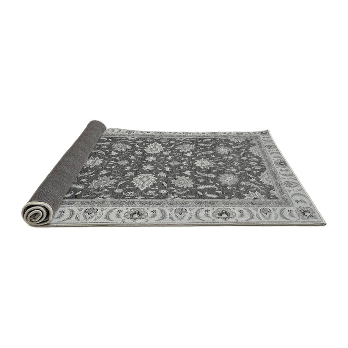 Sideview of Oriental Gray Traditional Rug, abs2768gry