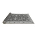 Sideview of Oriental Gray Traditional Rug, abs2768gry