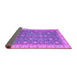 Sideview of Oriental Purple Traditional Rug, abs2769pur