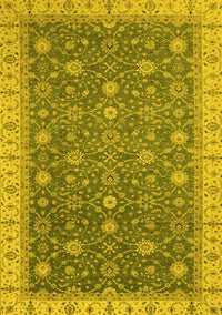 Oriental Yellow Traditional Rug, abs2769yw