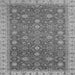 Square Oriental Gray Traditional Rug, abs2769gry