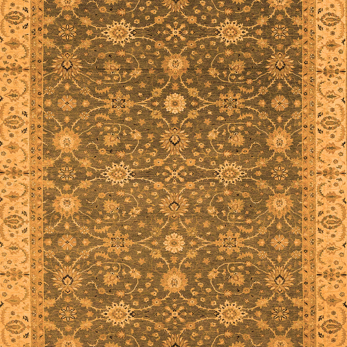 Oriental Orange Traditional Rug, abs2769org
