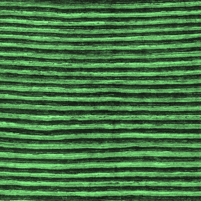 Machine Washable Oriental Emerald Green Modern Area Rugs, wshabs276emgrn