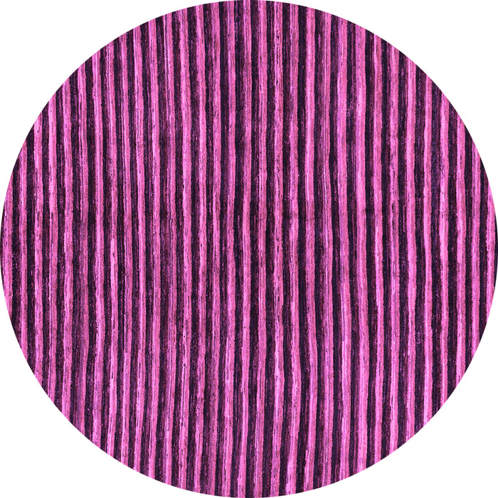 Round Oriental Purple Modern Rug, abs276pur