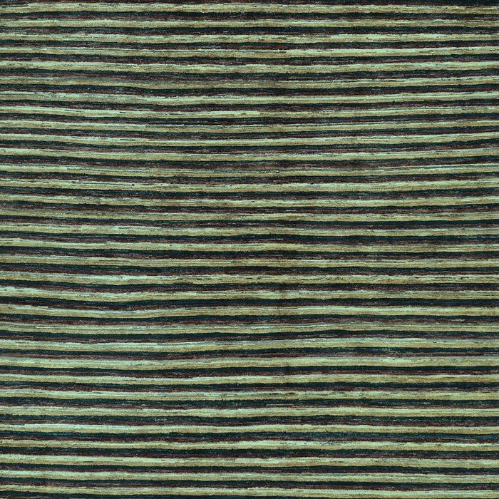 Square Machine Washable Oriental Light Blue Modern Rug, wshabs276lblu
