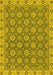 Oriental Yellow Traditional Rug, abs2770yw