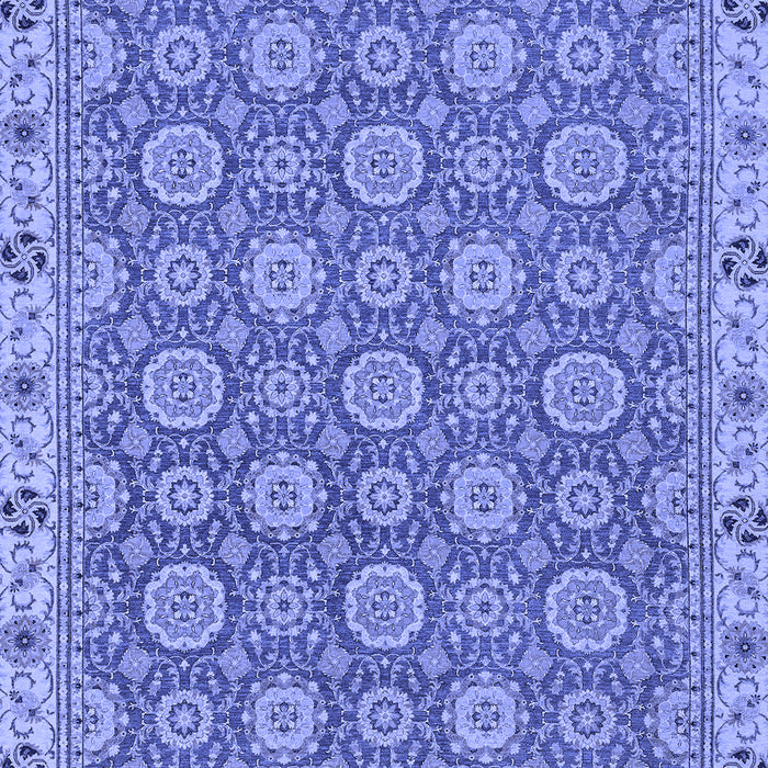Machine Washable Oriental Blue Traditional Rug, wshabs2770blu