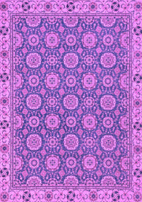 Oriental Purple Traditional Rug, abs2770pur