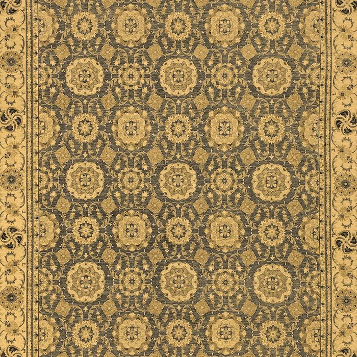 Machine Washable Oriental Brown Traditional Rug, wshabs2770brn