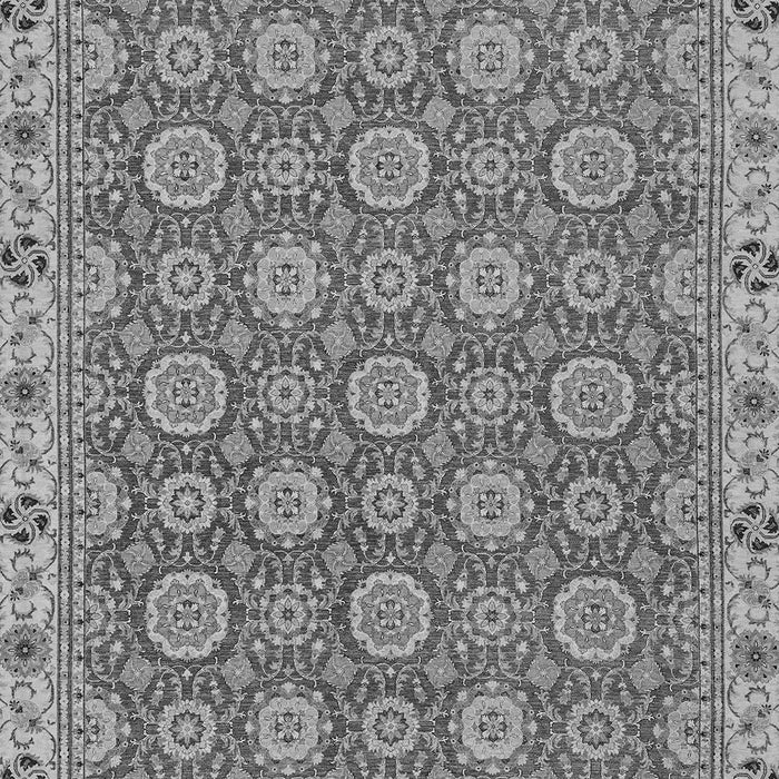 Machine Washable Oriental Gray Traditional Rug, wshabs2770gry