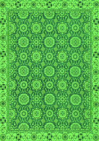 Oriental Green Traditional Rug, abs2770grn