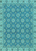 Oriental Light Blue Traditional Rug, abs2770lblu