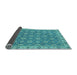 Sideview of Oriental Light Blue Traditional Rug, abs2770lblu