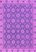 Machine Washable Oriental Purple Traditional Area Rugs, wshabs2770pur