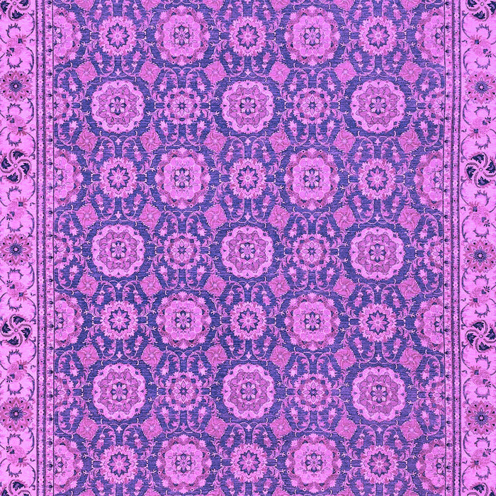 Machine Washable Oriental Purple Traditional Area Rugs, wshabs2770pur