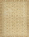 Machine Washable Abstract Gold Rug, wshabs2771